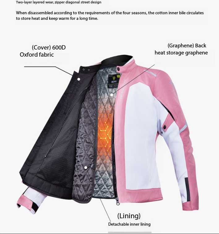 Motorcycle cycling suit women  - Cycling Commute Jacket ulasan dan harga
