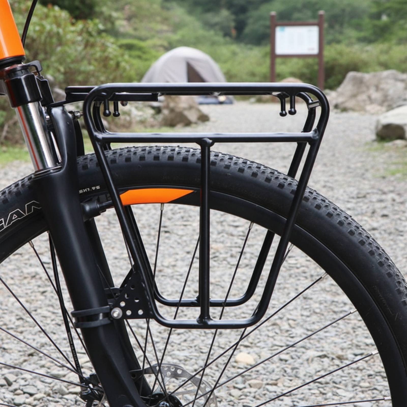 Front Cycle Cargo Rack Rigid B - Commuter Cycling ulasan dan harga