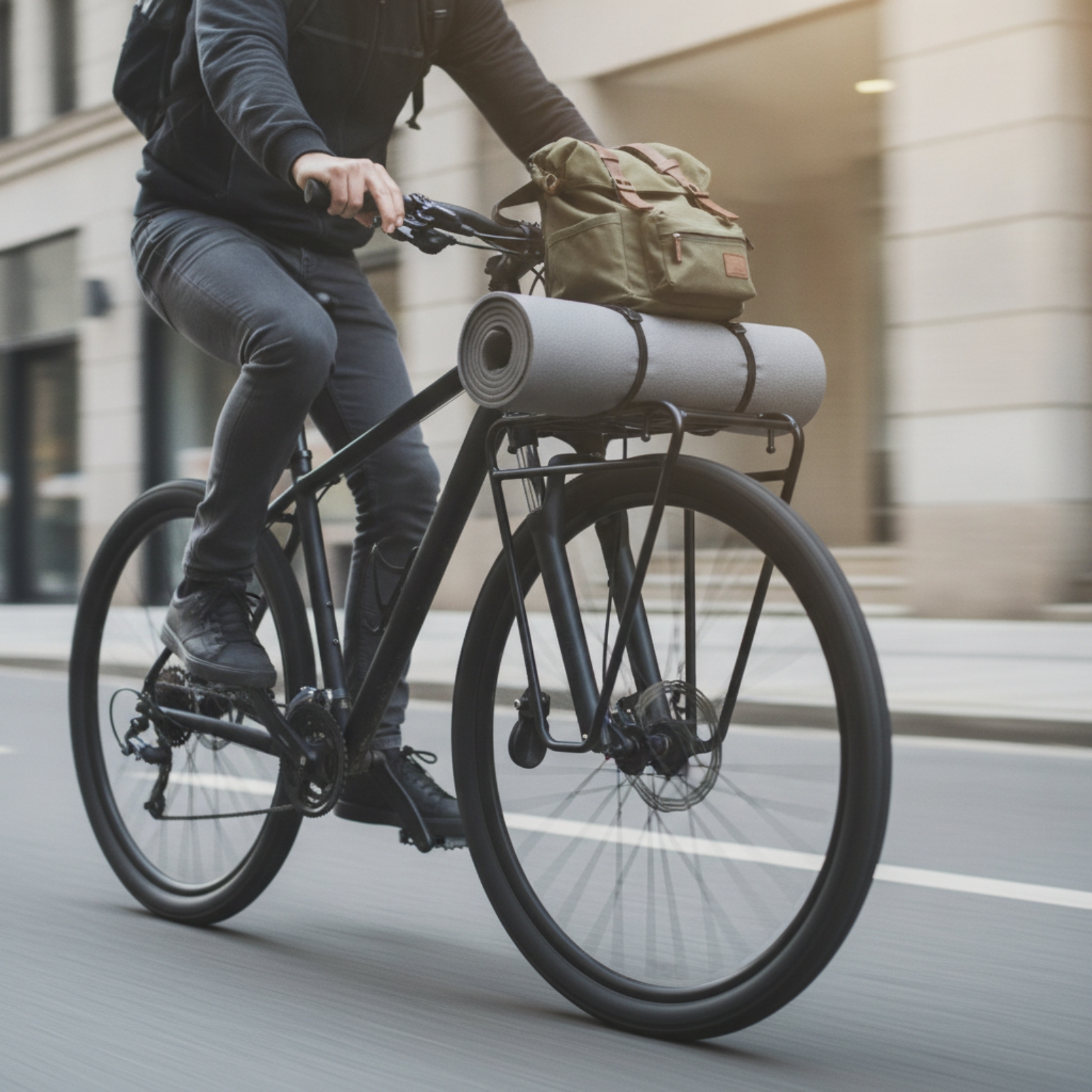 Front Cycle Cargo Rack Rigid B - Commuter Cycling ulasan dan harga
