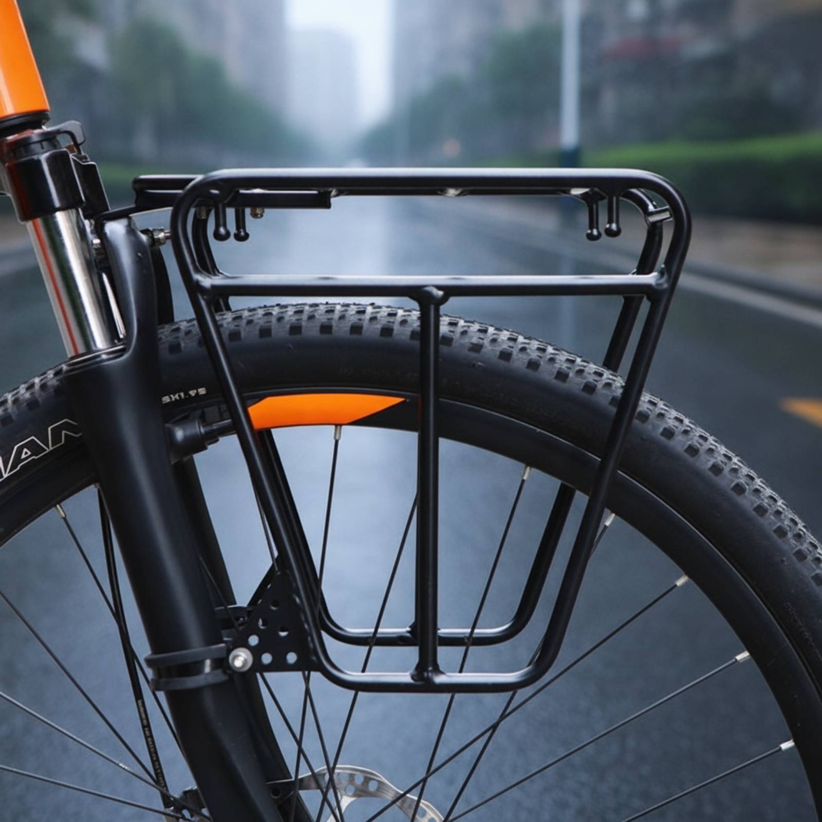 Front Cycle Cargo Rack Rigid B - Commuter Cycling ulasan dan harga