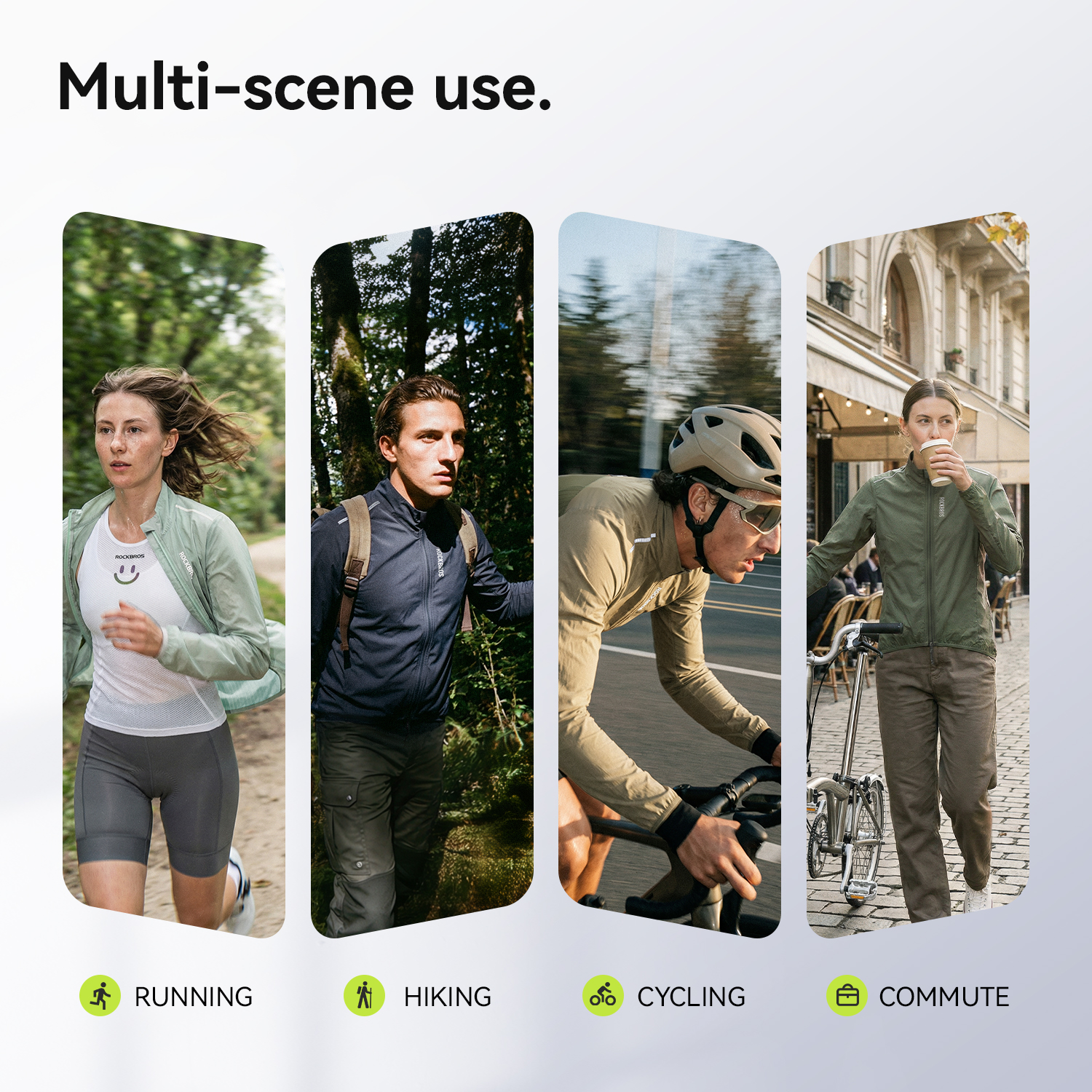 ROCKBROS Cycling Jacket Lightw - Cycling Commute Jacket ulasan dan harga