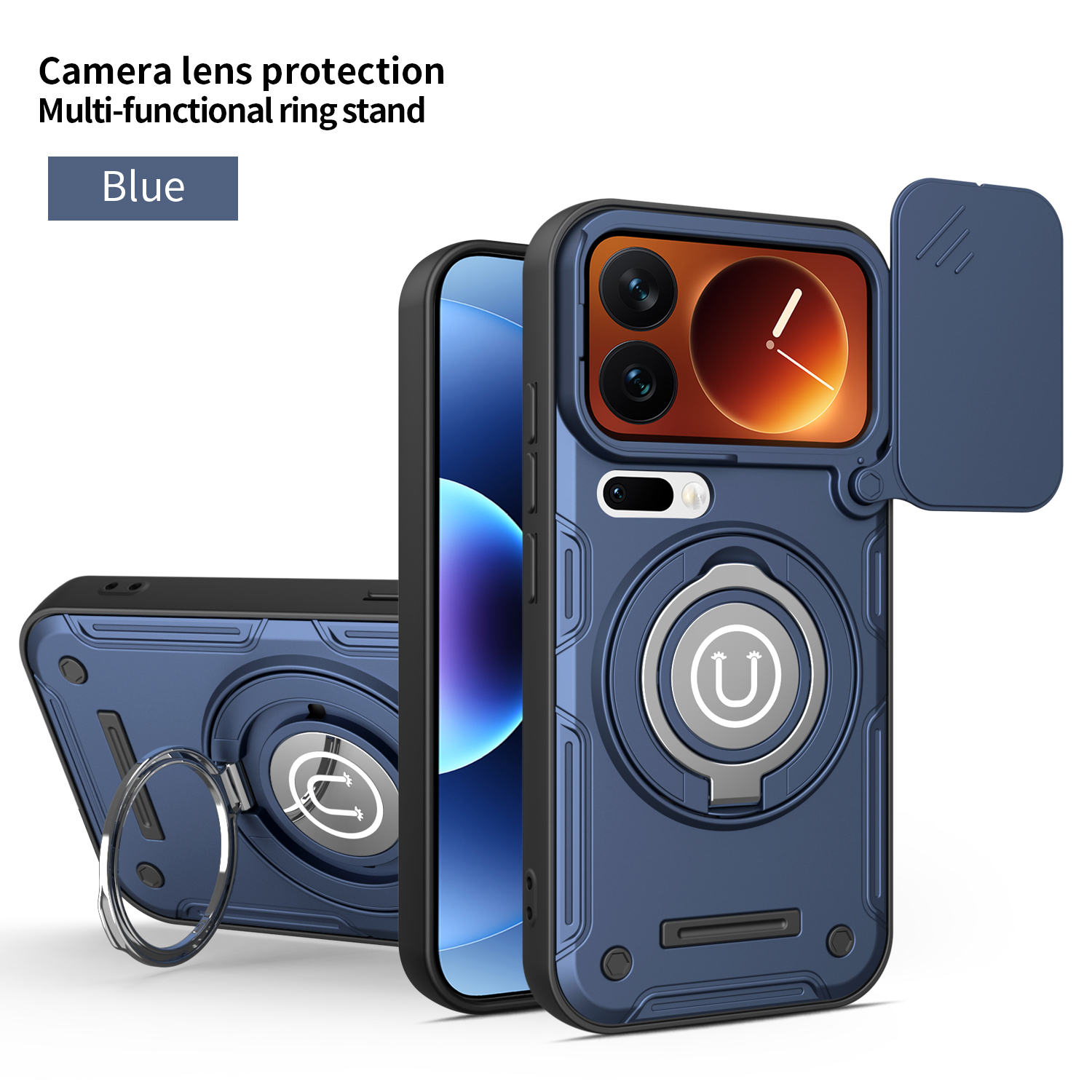 Shockproof Phone Case For Xiao - Kickstand Adjustable ulasan dan harga