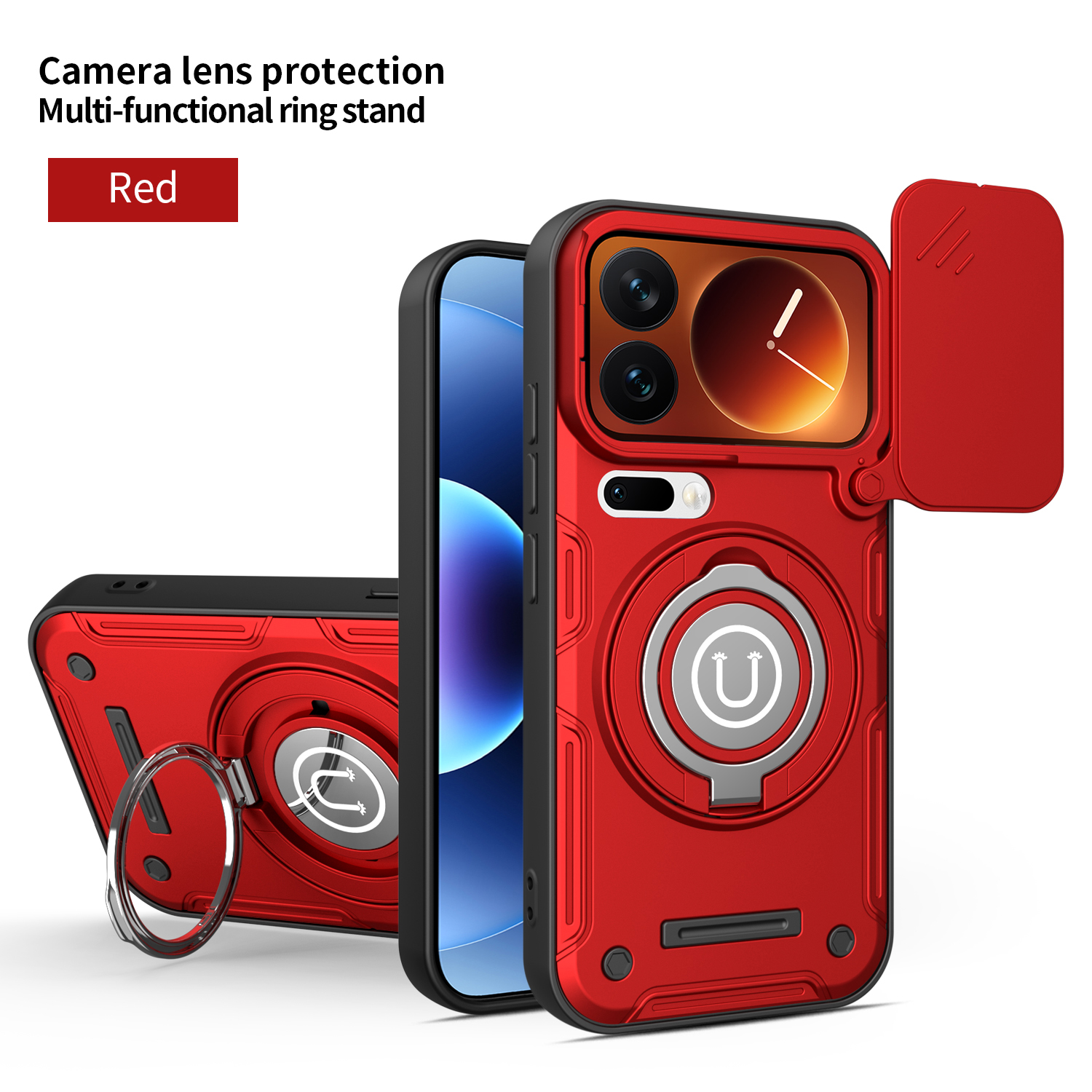 Shockproof Phone Case For Xiao - Kickstand Adjustable ulasan dan harga