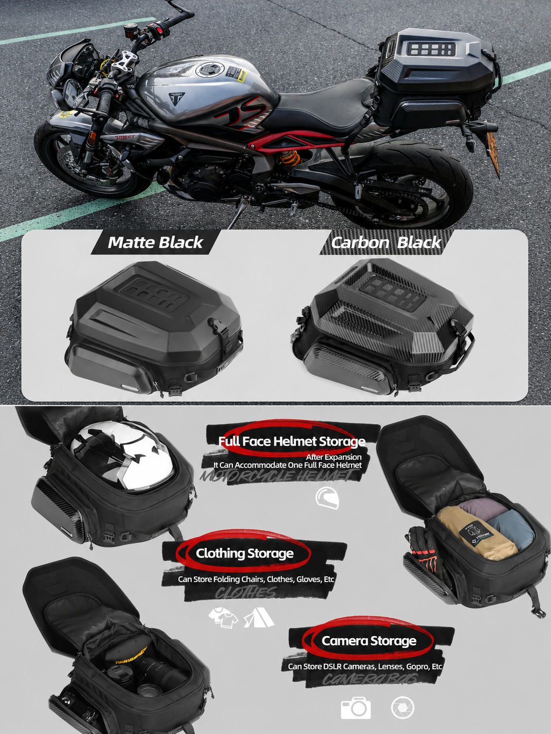 Rhinowalk Motorcycle Helmet Ta - Cycling Commute Backpack ulasan dan harga
