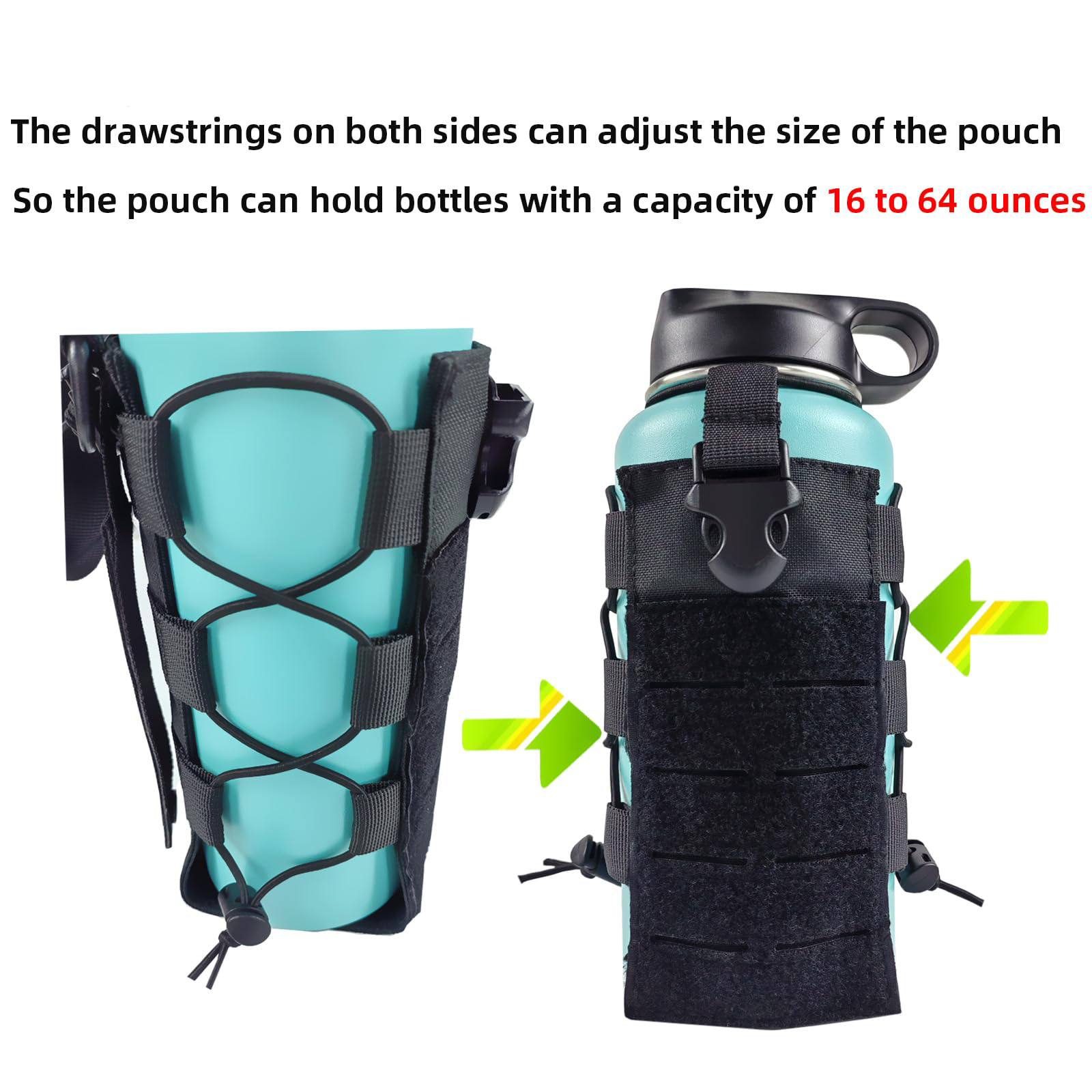 1000D Molle Water Bottle Holde - Cycling Commute Backpack ulasan dan harga
