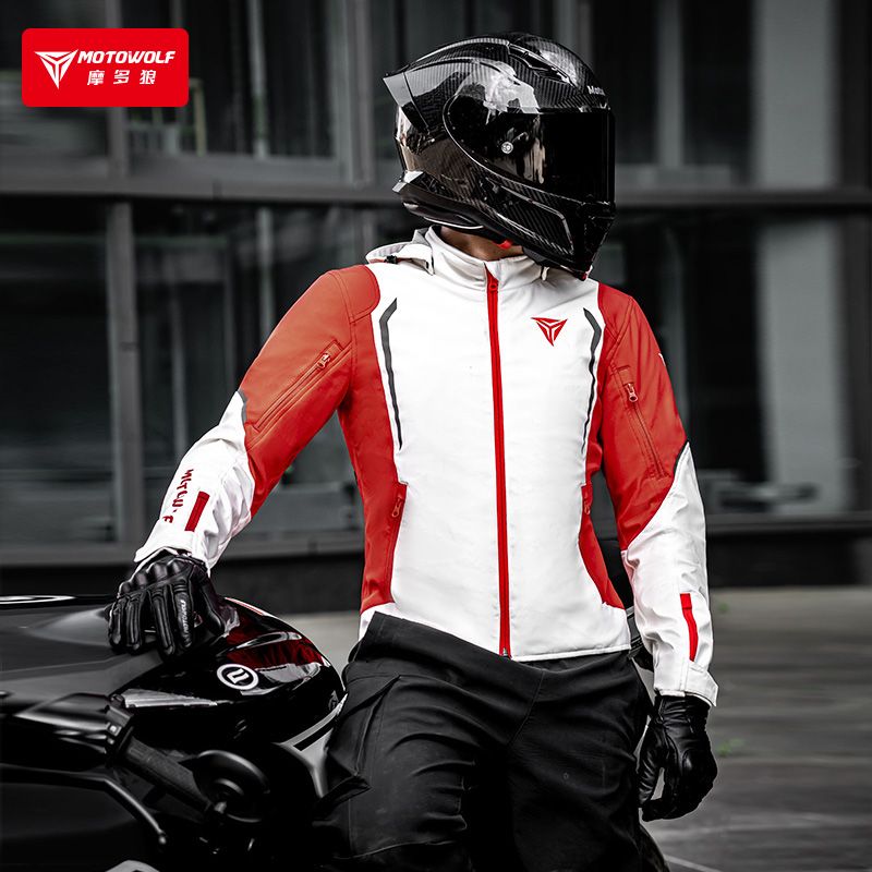MOTOWOLF Windbreaker Motorcycl - Cycling Commute Jacket ulasan dan harga