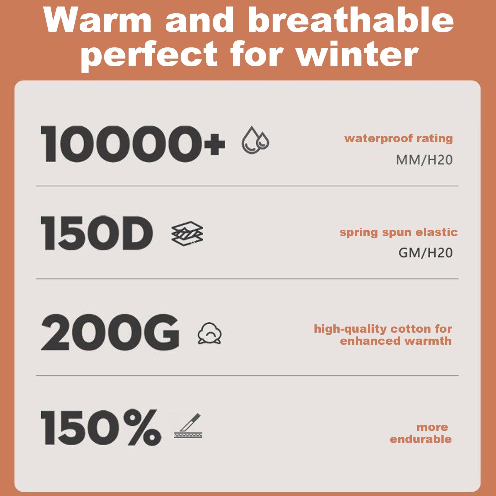 Motorcycle Winter Jacket 4-Poc - Cycling Commute Jacket ulasan dan harga