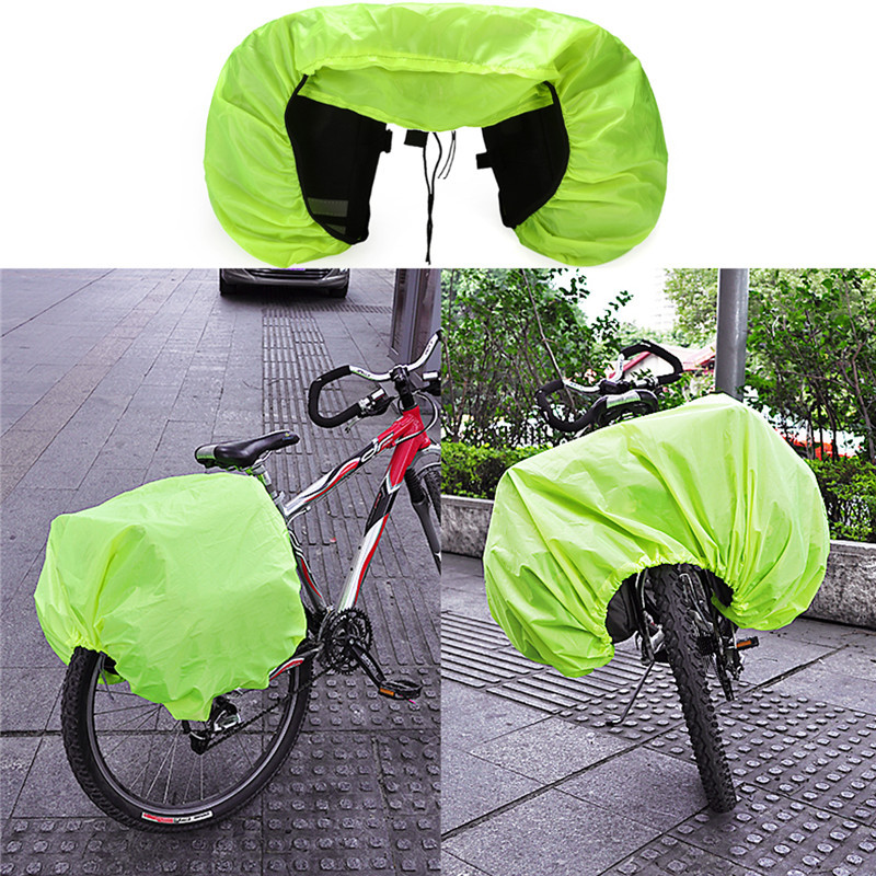Bike Pannier Bag Rain Cover Un - Panniers Waterproof Rear ulasan dan harga