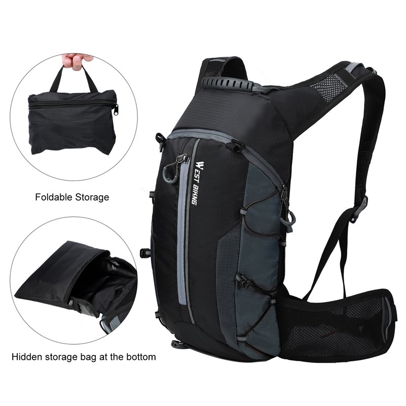WEST BIKING Outdoor Water Repe - Cycling Commute Backpack ulasan dan harga