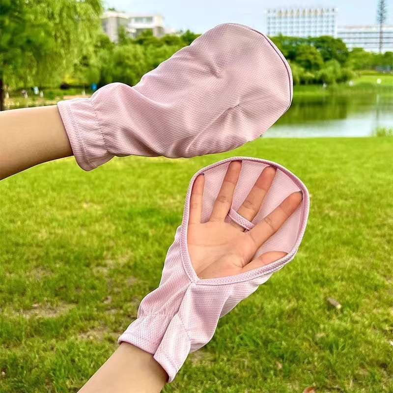 Summer UV Protection Gloves fo - Commuter Cycling ulasan dan harga