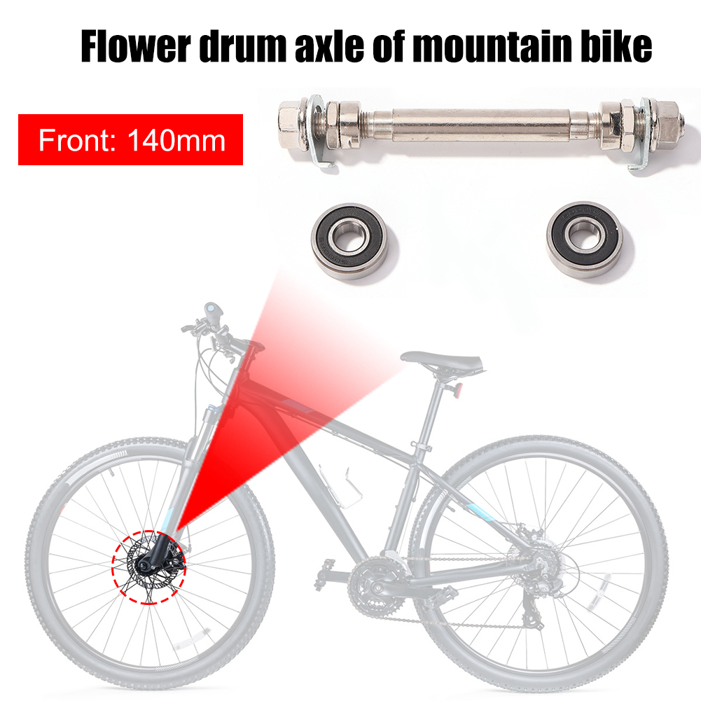 Bike Front Rear Wheel Hub Axle - Dynamo Hub Front ulasan dan harga