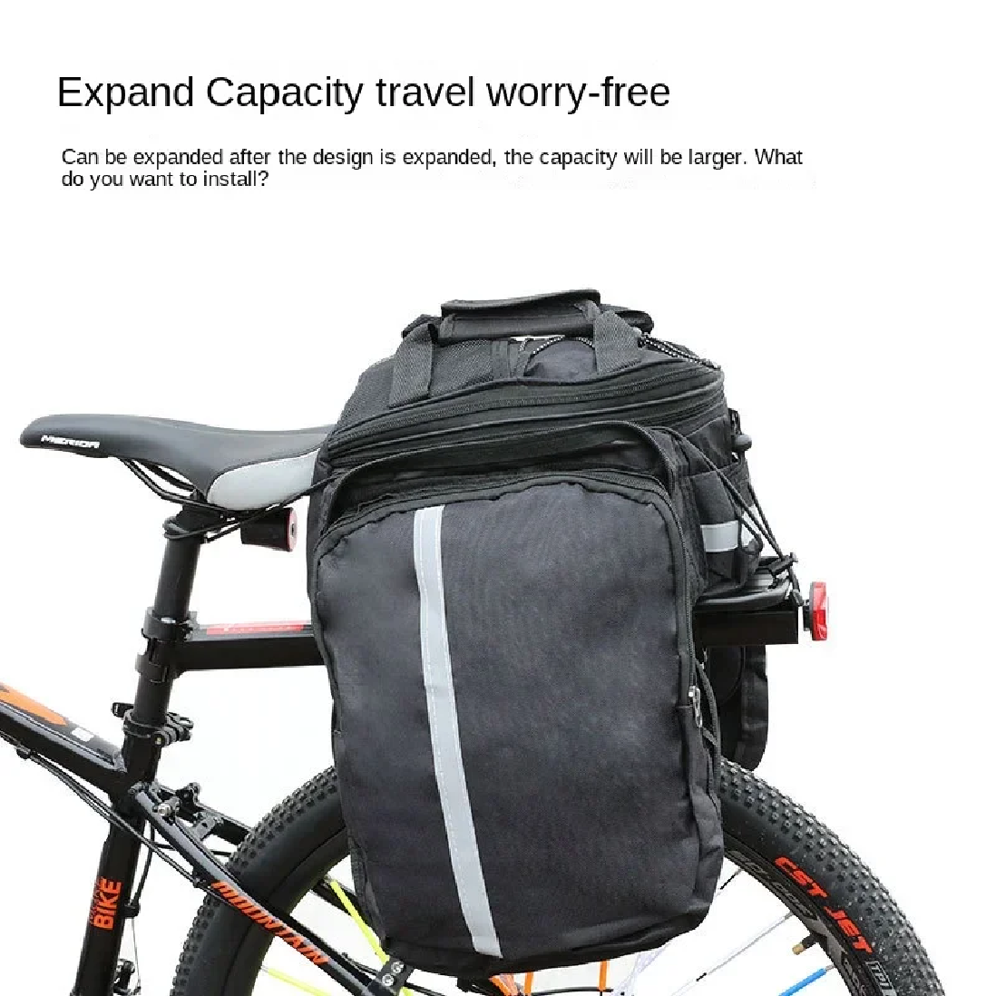 Bike 3 In 1 Waterproof Bicycle - Panniers Waterproof Rear ulasan dan harga