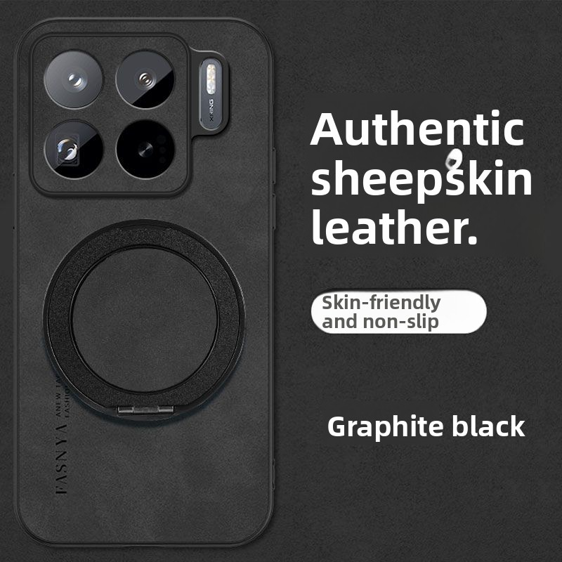 Sheepskin PU Leather Magnetic  - Kickstand Adjustable ulasan dan harga