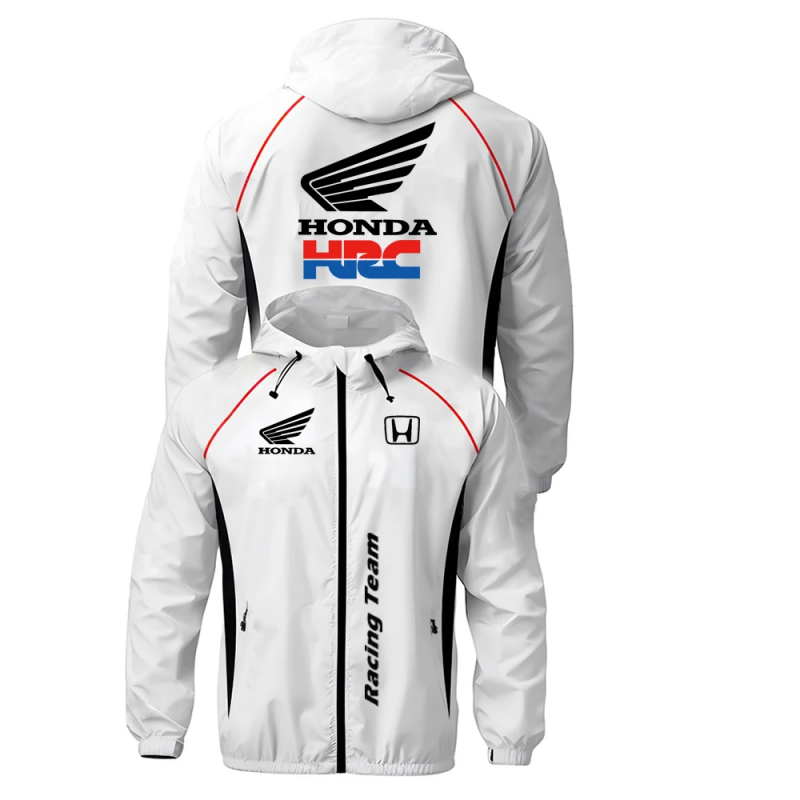 Honda Windproof Hooded Jacket, - Cycling Commute Jacket ulasan dan harga