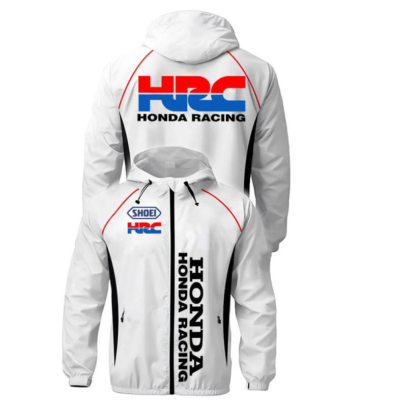 Honda Windproof Hooded Jacket, - Cycling Commute Jacket ulasan dan harga