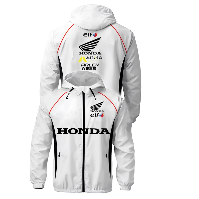 Honda Windproof Hooded Jacket, - Cycling Commute Jacket ulasan dan harga