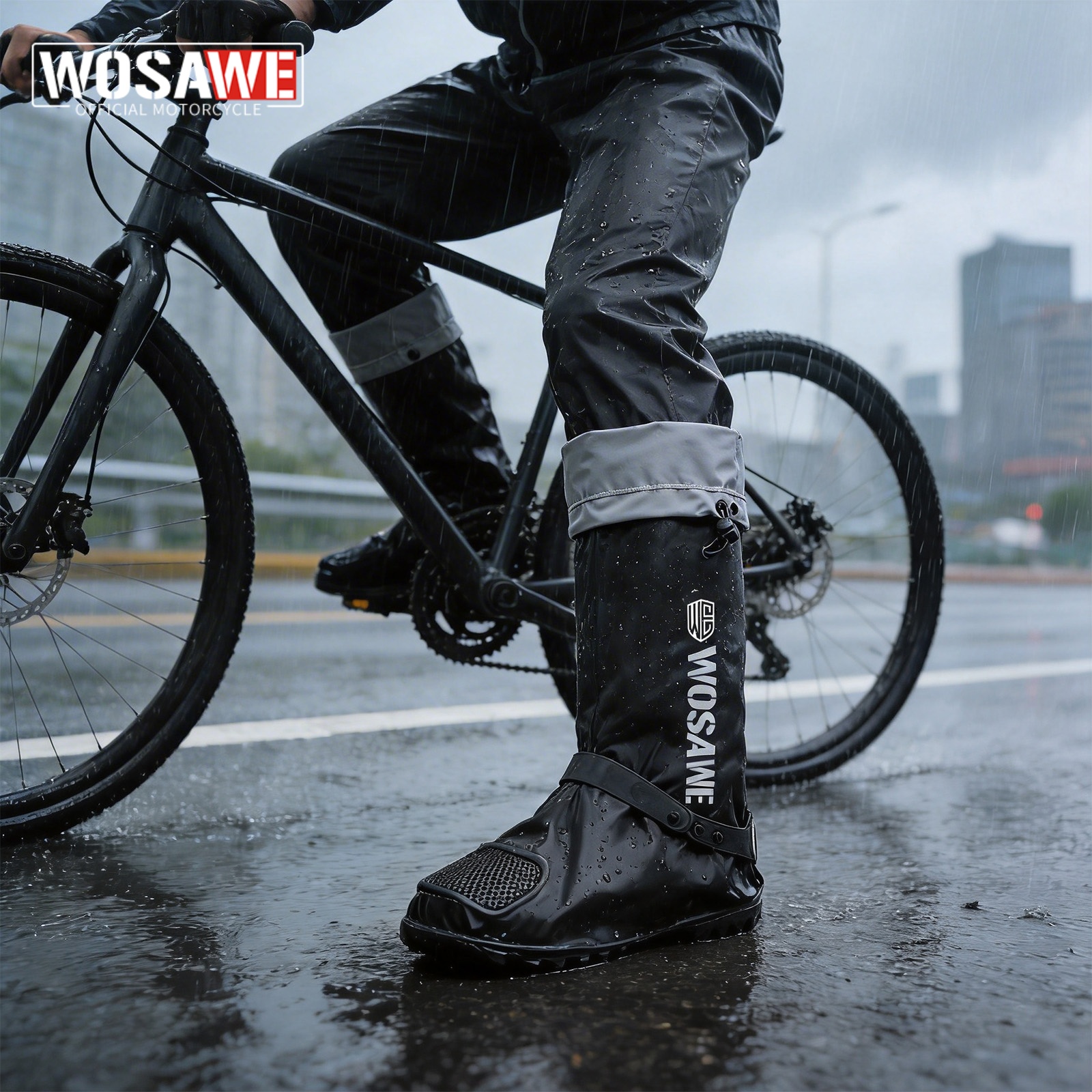 WOSAWE WOSAWE Waterproof Rain  - Cycling Commute Rain ulasan dan harga