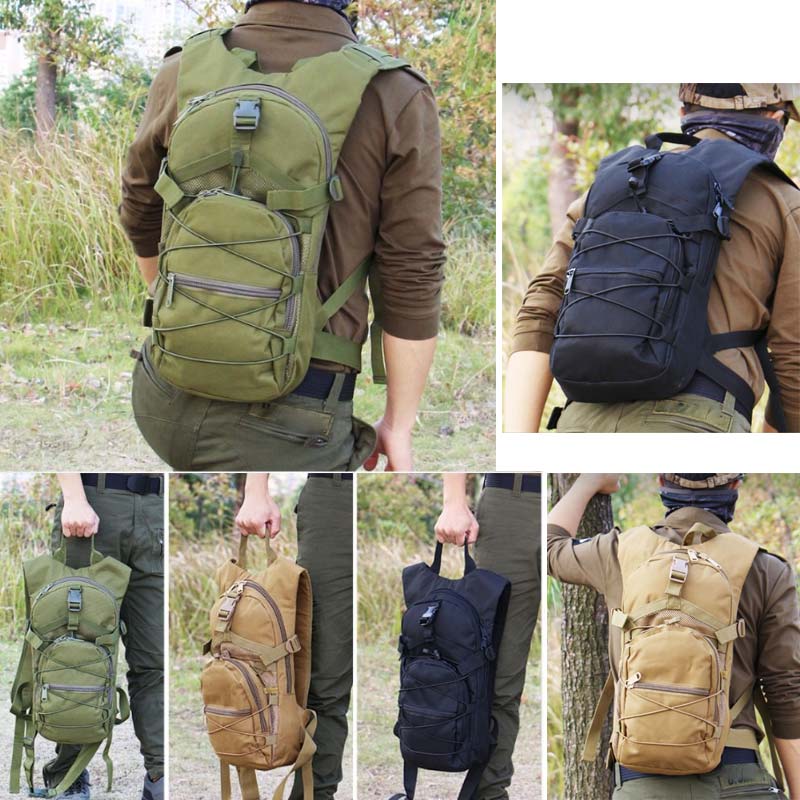 15L Molle Tactical Backpack 80 - Cycling Commute Backpack ulasan dan harga