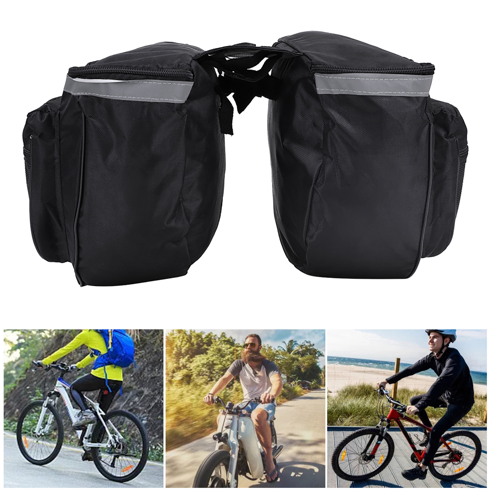 25L Waterproof Mountain Road B - Panniers Waterproof Rear ulasan dan harga