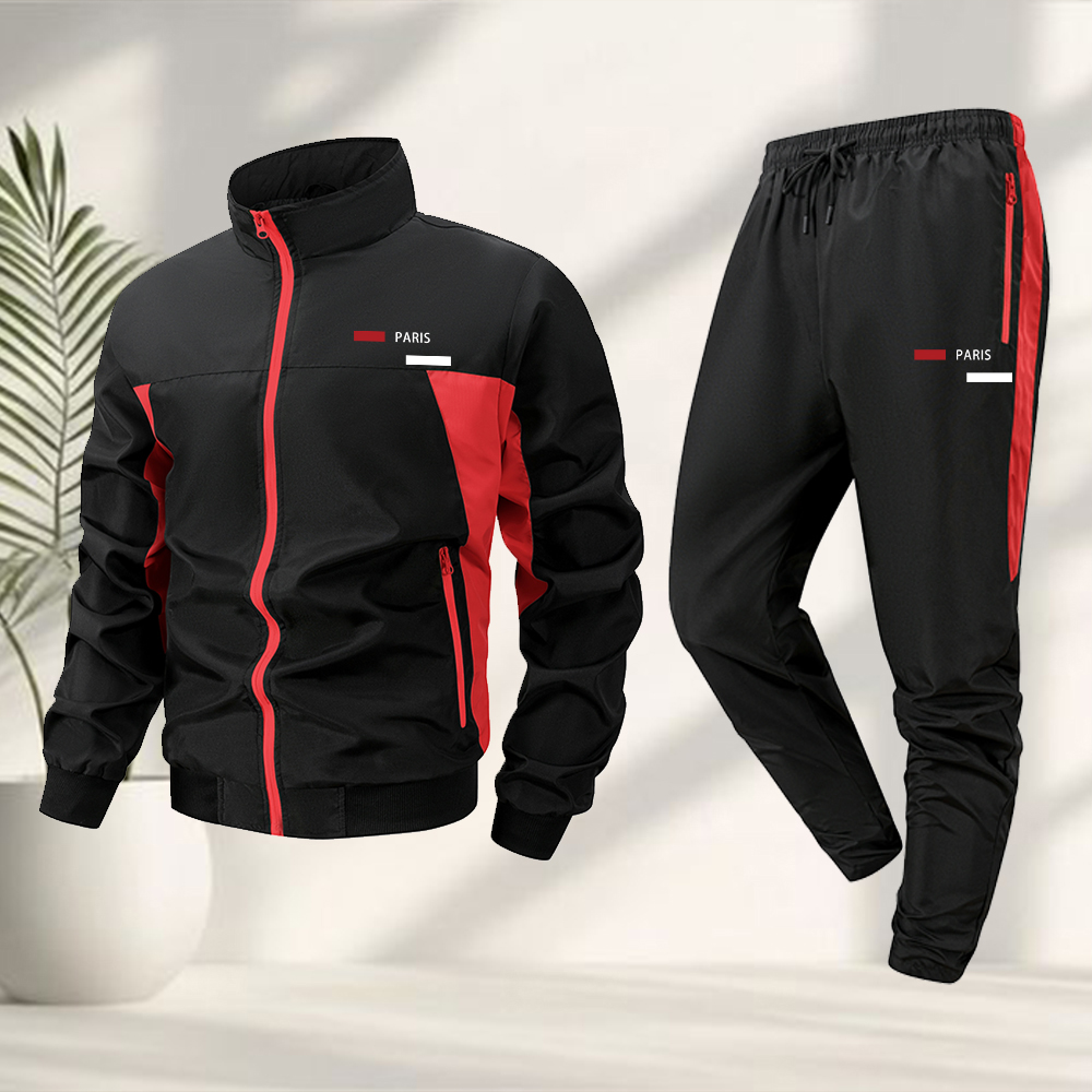 Men's Trendy Printed Casual Sp - Cycling Commute Jacket ulasan dan harga