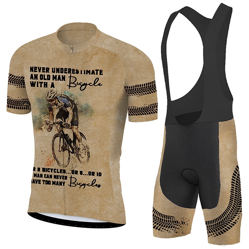 New Cycling Jersey Set Men Sho - Cycling Commuter Shorts ulasan dan harga