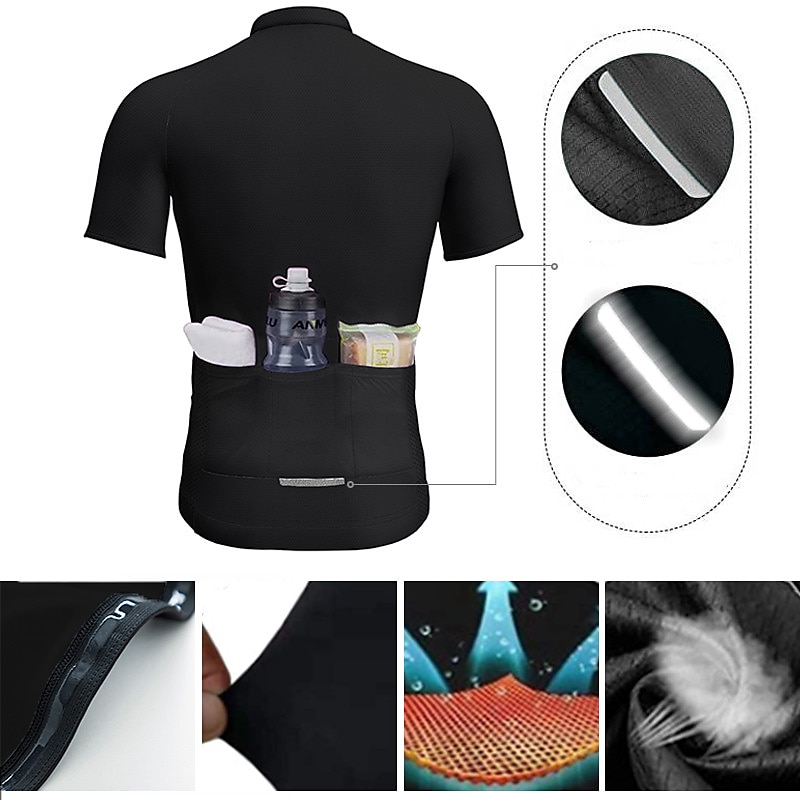 New Cycling Jersey Set Men Sho - Cycling Commuter Shorts ulasan dan harga