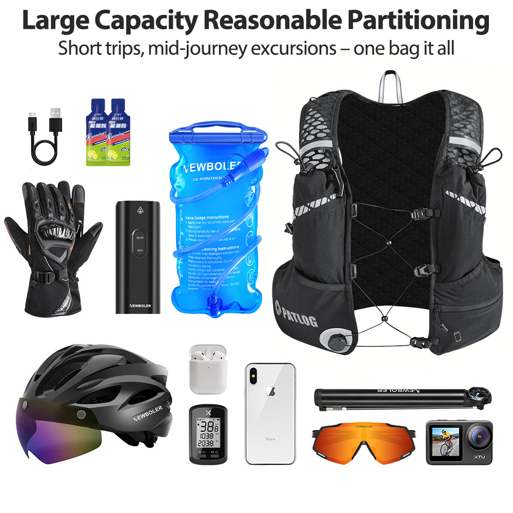 8L Breathable Hydration Vest T - Cycling Commute Backpack ulasan dan harga